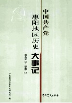 中国共产党惠阳地区历史大事记 1919.5-1988.2