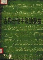 吉他世界 古典吉他中级独奏曲 2
