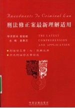 刑法修正案最新理解适用 含修正案7