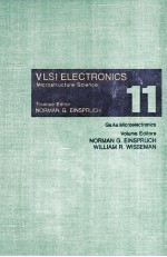 VLSI Electronics Microstucture Science Volume 11 GaAs Microelectronics