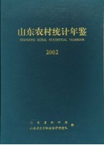 山东农村统计年鉴 2002