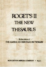 ROGET'S II THE NEW THESAURUS