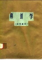 解剖学 试用教材