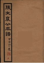 张文襄公年谱 上