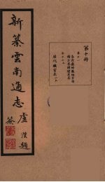 新纂云南通志 10