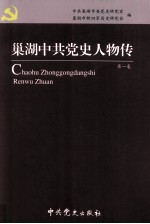 巢湖中共党史人物传  第1卷