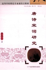 唐诗宋词研究