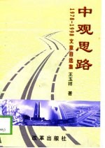 中观思路 1978/1998文章自选集