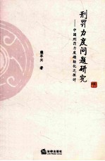刑罚力度问题研究 中国刑罚力度趋轻化之探讨