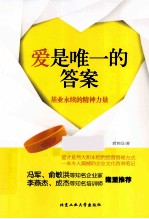 爱是唯一的答案 基业永续的精神力量
