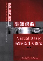 Visual Basic程序设计习题集