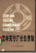 怎样实行厂长负责制