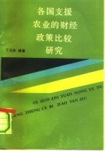 各国支援农业的财经政策比较研究