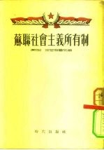 苏联社会主义所有制