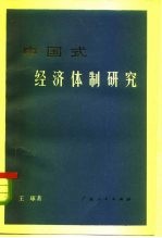 中国式经济体制研究
