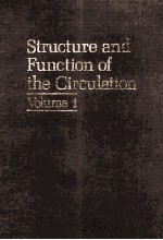STRUCTURE AND FUNCTION OF THE CIRCULATION BOLUME 1
