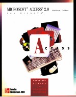 MICROSOFT ACCESS 2.0 FOR WINDOWS