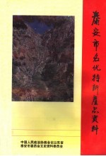 泰安文史资料 第8辑 泰安市名优特新产品资料