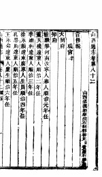 山西通志 第82卷