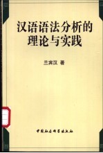 汉语语法分析的理论与实践