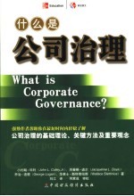 什么是公司治理