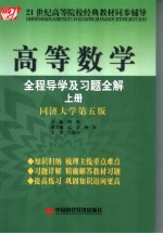 高等数学全程导学及习题全解 上