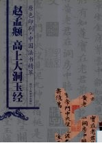 赵孟俯 高上大洞玉经