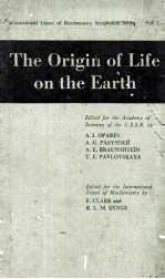 The Origin of Life on The Earth English-French-German Edition