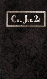 California Jurisprudence Second Edition Volume 6 Revised Attorney General To Automobiles 1-376