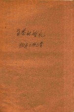 苗寨的婚礼 1980年上海之春