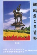 麒麟区文史资料 第3辑