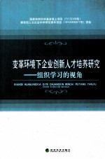 变革环境下企业创新人才培养研究  组织学习的视角