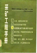 采矿工程手册 第3分册 岩层控制、地下运输、提升及通风
