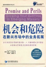机会和危险 在新兴市场中的业务拓展