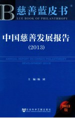 中国慈善发展报告 2013