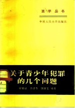 关于青少年犯罪的几个问题