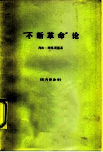 “不断革命”论