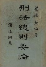 刑法总则要论
