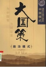大国策 通向大国之路的中国模式 政治模式