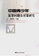 中国青少年犯罪问题及对策研究