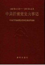 中共沂南党史大事记 1949.10-1997.12