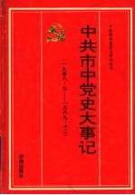 中共市中党史大事记 1948.9-1989.12