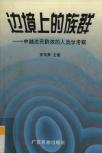 边境上的族群:中越边民群体的人类学考察