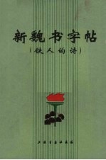 新魏书字帖 铁人的诗