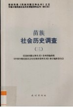 苗族社会历史调查 3
