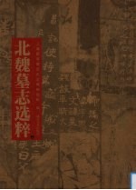 北魏墓志选粹 上