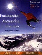 FUNDAMENTAL ACCOUNTING PRINCIPLES VOLUME 1 CHAPTERS 1-12 17TH EDITION