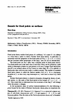 Bounds for fixed points on surfaces