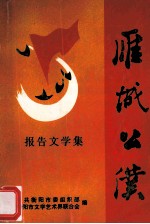 雁城公仆 报告文学集