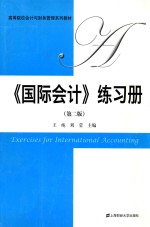 《国际会计》练习册 第2版